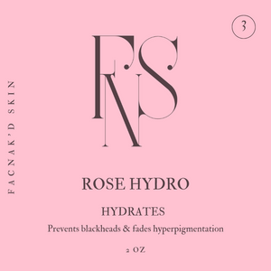 ROSE GLO HYDRO FACIAL SERUM